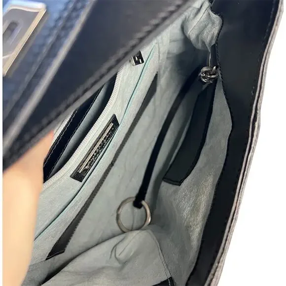 Lambertson Truex zebra shoulder bag purse calf hair Y2K designer - Picture 8 of 15